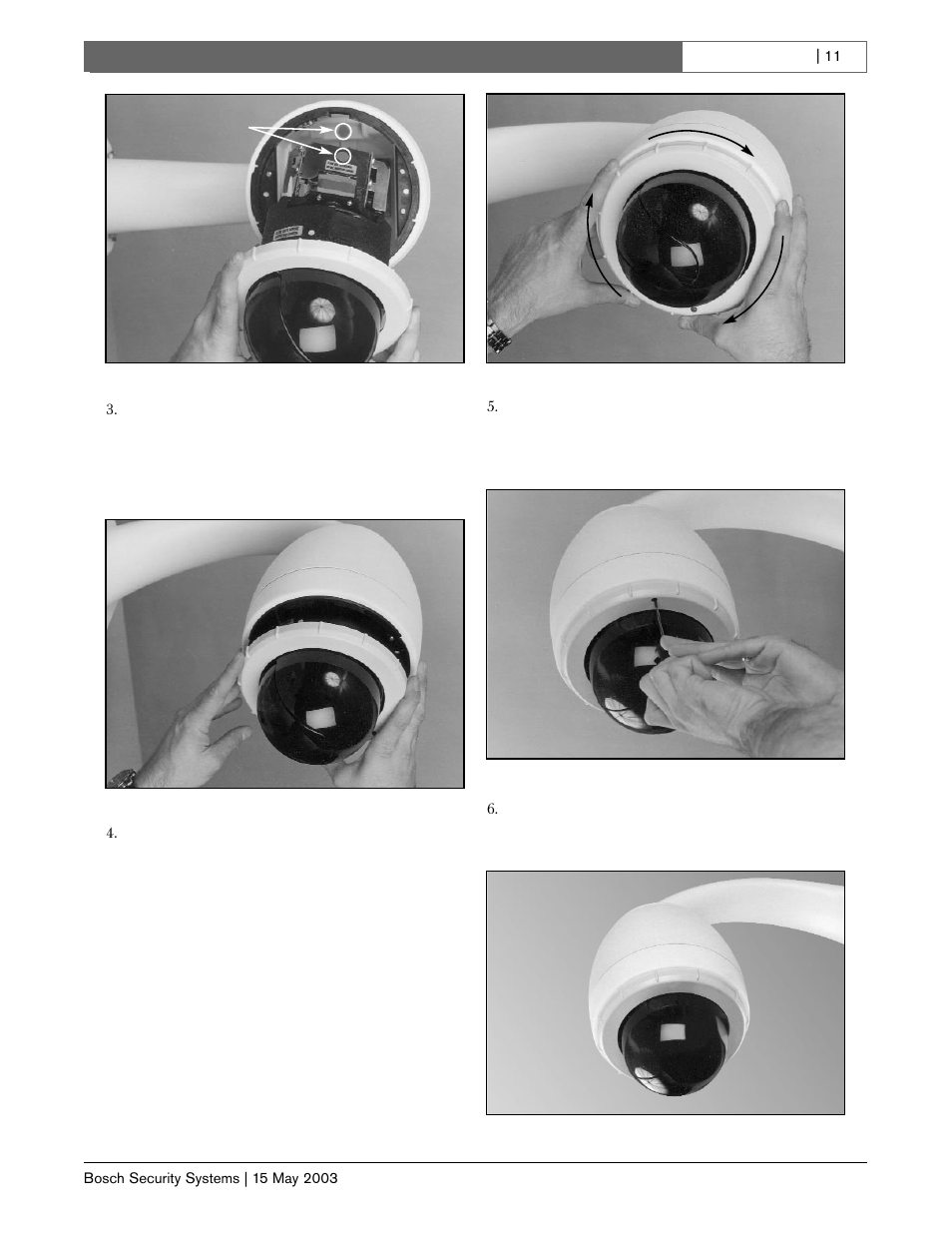 Bosch BasicDome Serien User Manual | Page 11 / 24