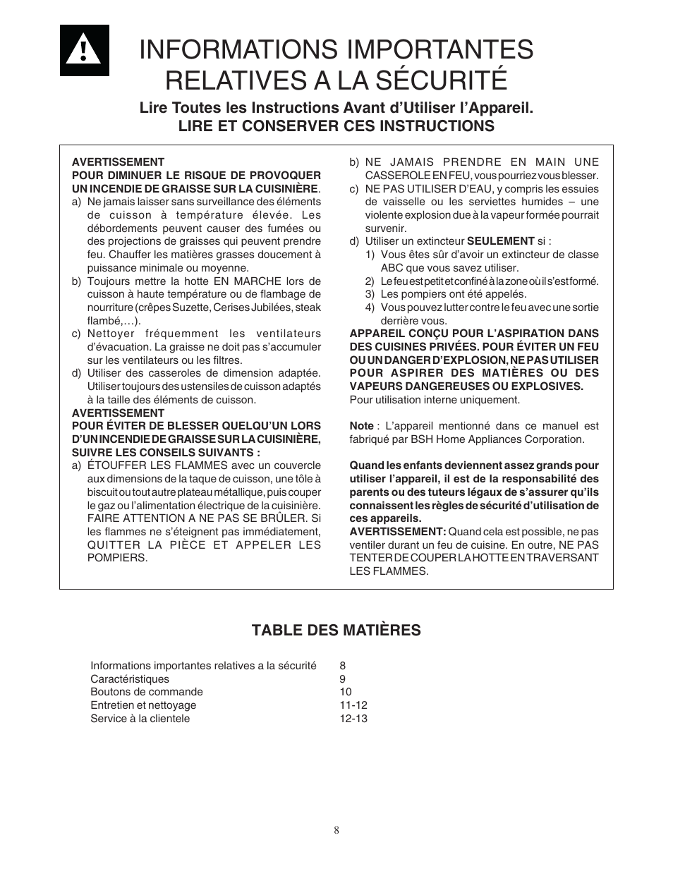 Bosch DUH36152UC User Manual | Page 8 / 20