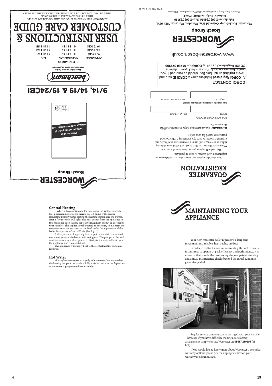Bosch BENCHMARK 14/19 User Manual | 4 pages