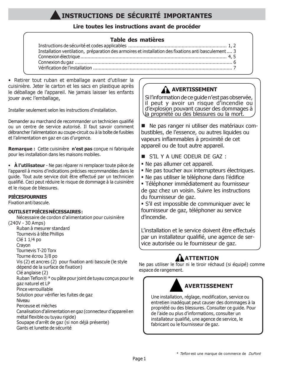 Instructions de sécurité importantes | Bosch HDS256U User Manual | Page 10 / 24