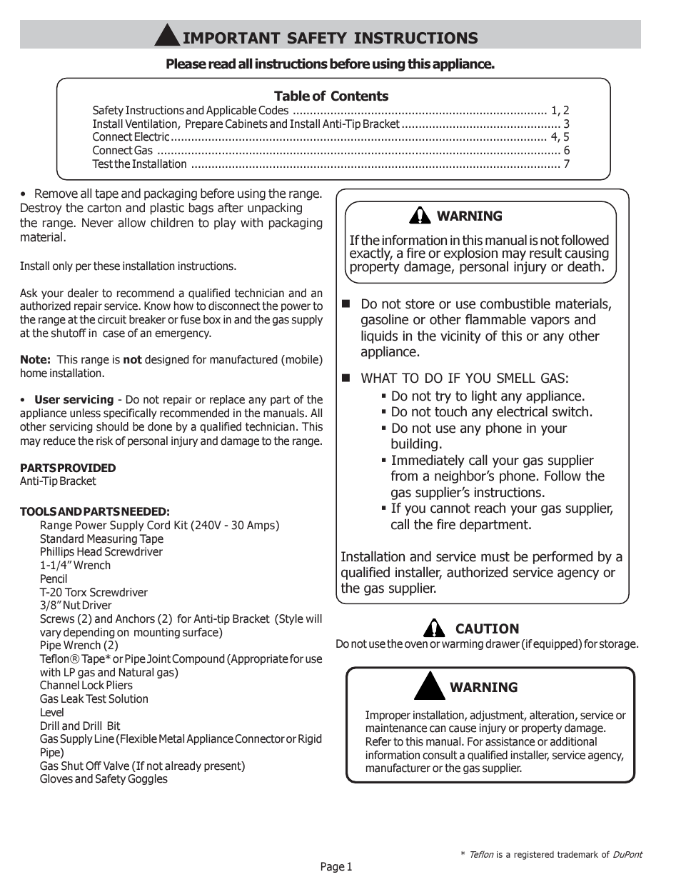 Important safety instructions | Bosch HDS256U User Manual | Page 2 / 24