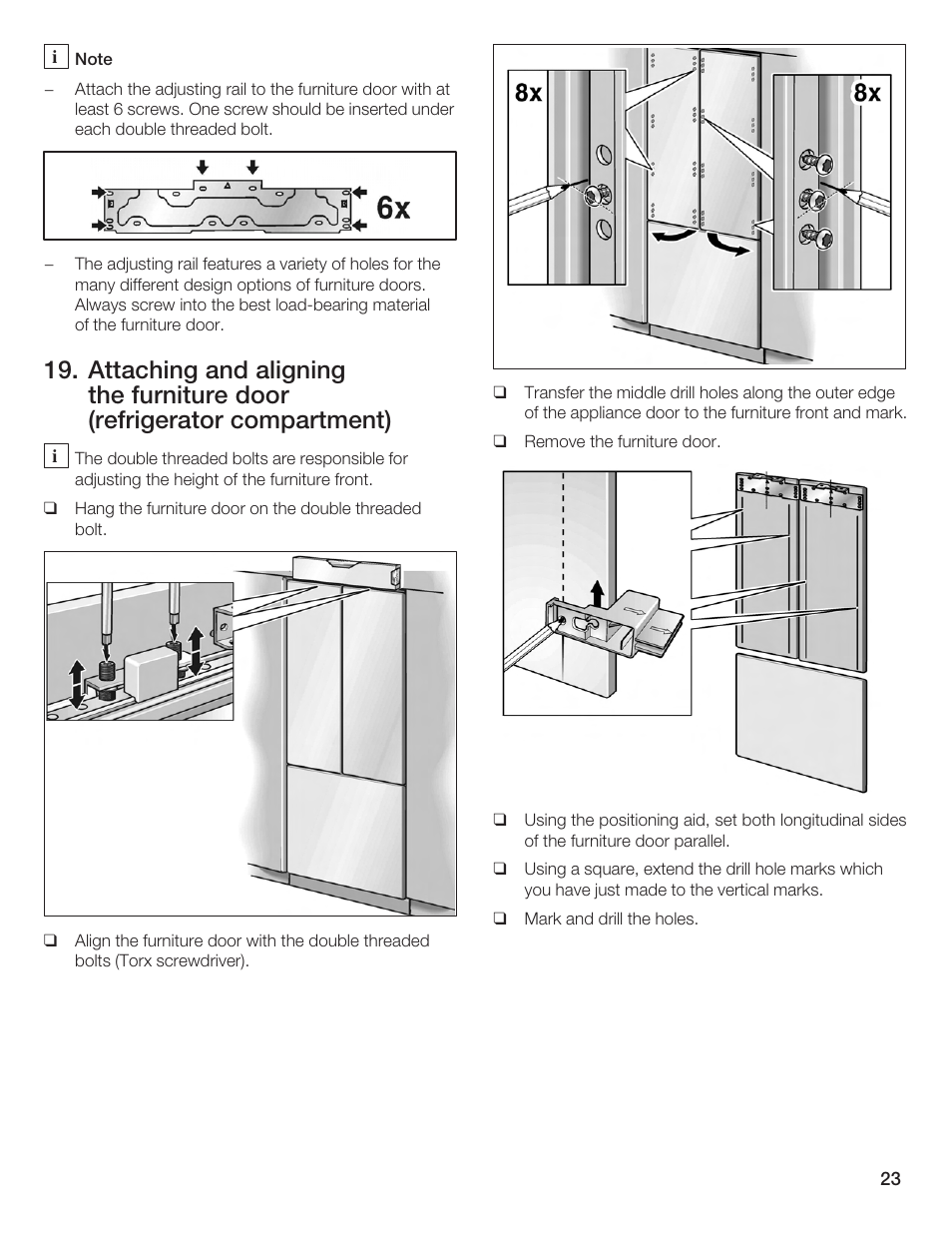 Bosch Bottom Freezer I User Manual | Page 23 / 92