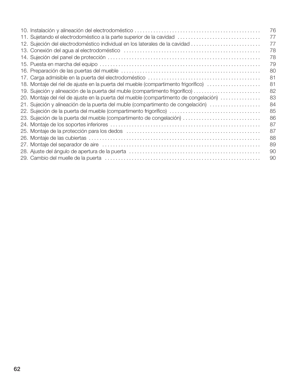 Bosch Bottom Freezer I User Manual | Page 62 / 92