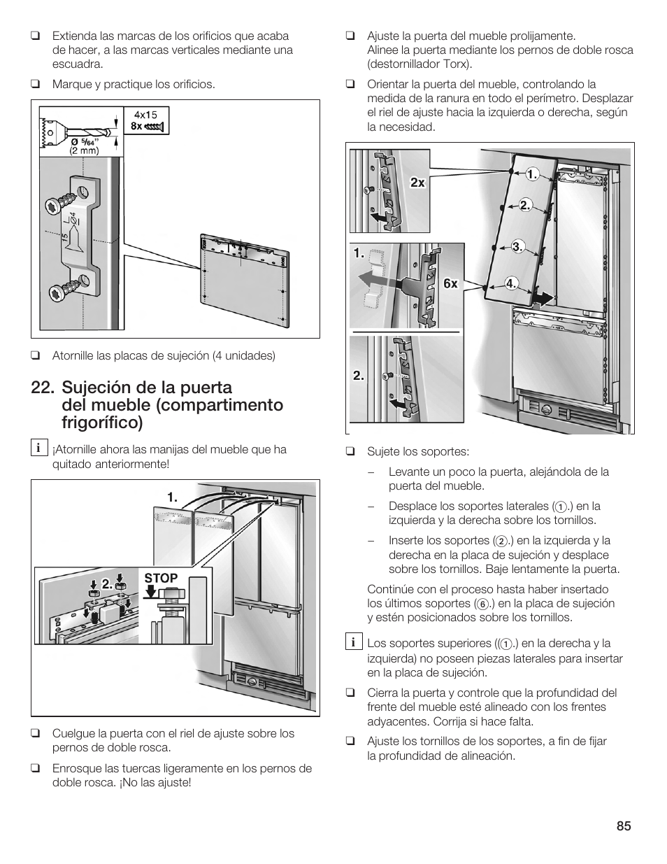 Bosch Bottom Freezer I User Manual | Page 85 / 92