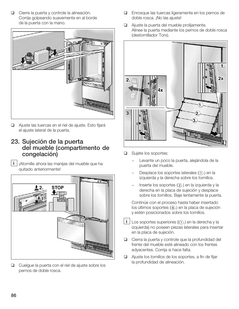 Bosch Bottom Freezer I User Manual | Page 86 / 92