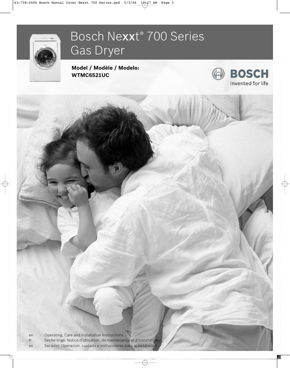 Bosch WTMC6521UC User Manual | 80 pages