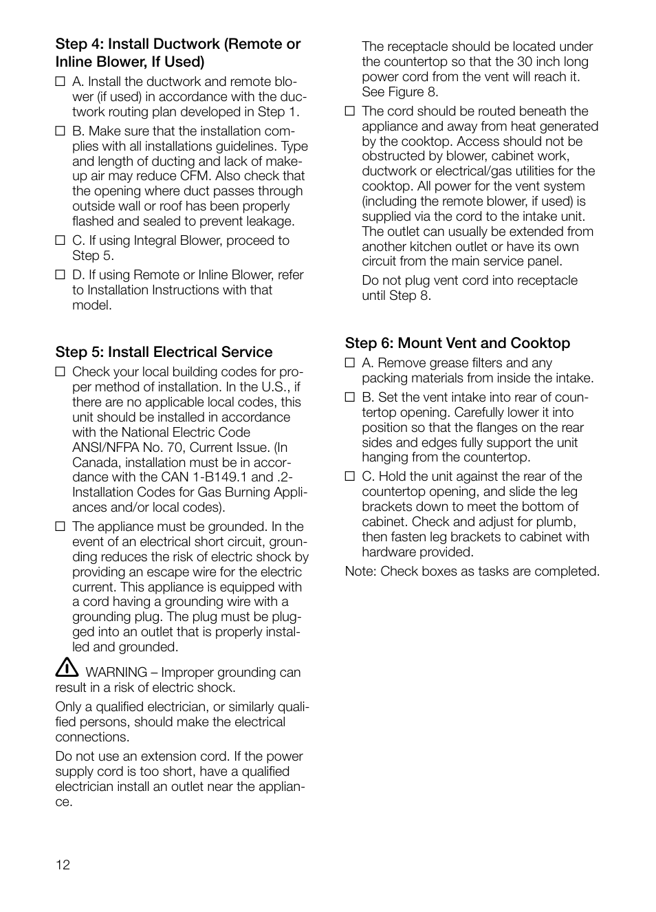 Bosch DHD Model User Manual | Page 12 / 48