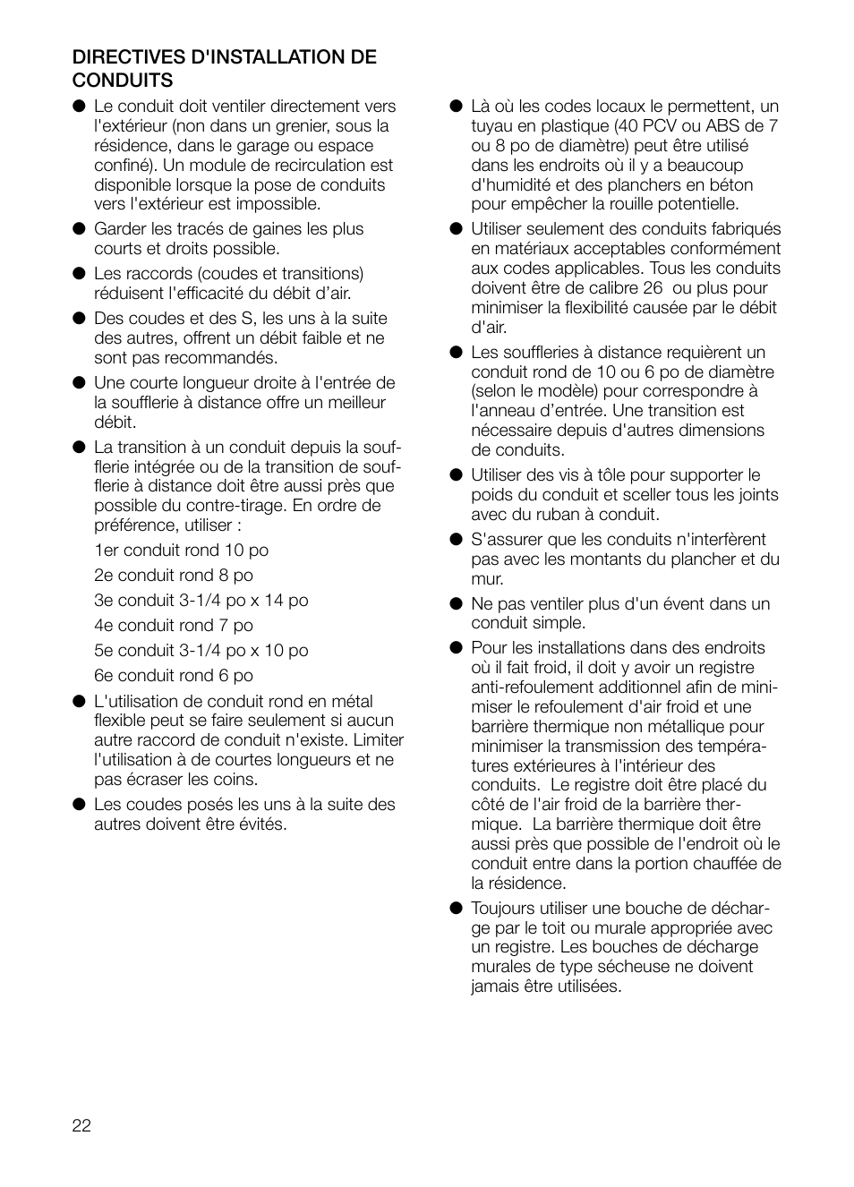 Bosch DHD Model User Manual | Page 22 / 48