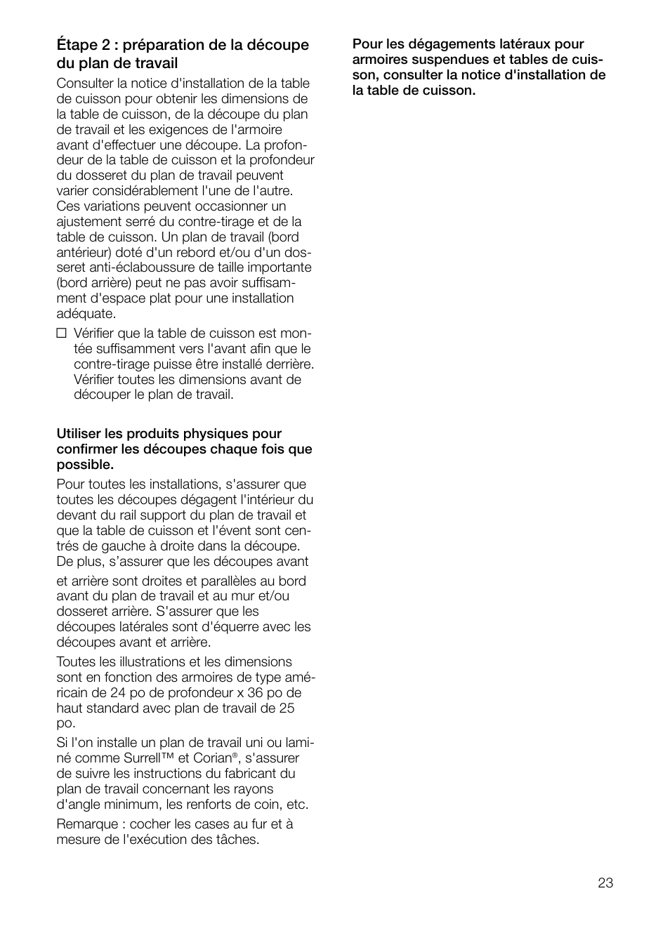 Bosch DHD Model User Manual | Page 23 / 48