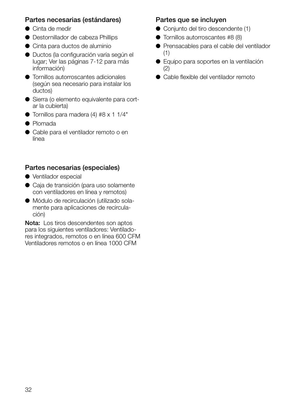 Bosch DHD Model User Manual | Page 32 / 48