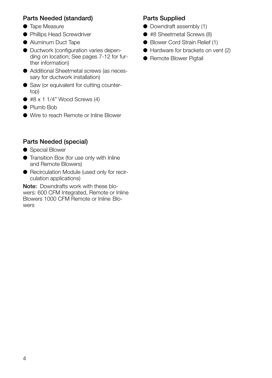Bosch DHD Model User Manual | Page 4 / 48