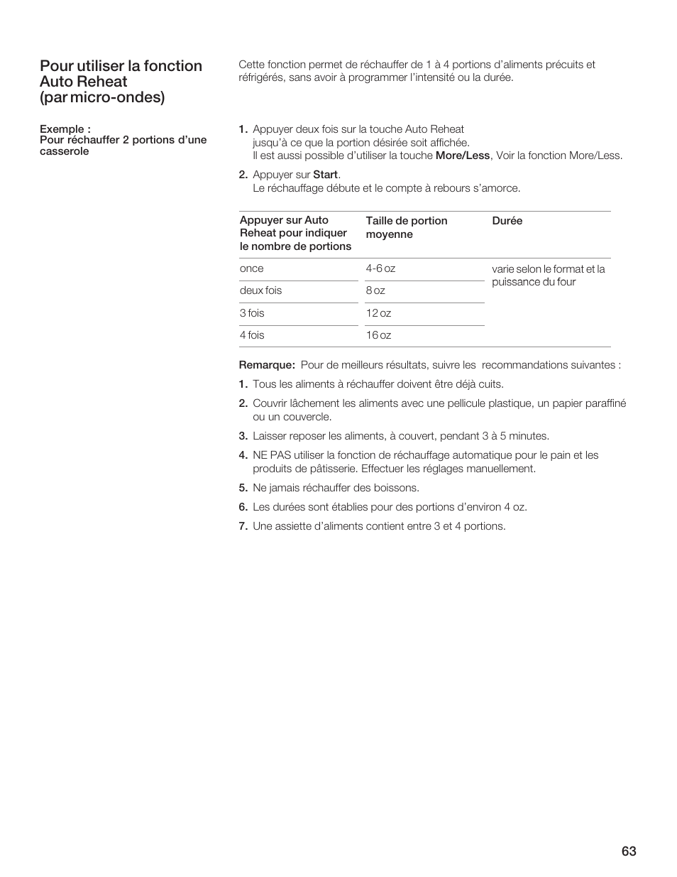 Bosch HMB8020 User Manual | Page 63 / 136