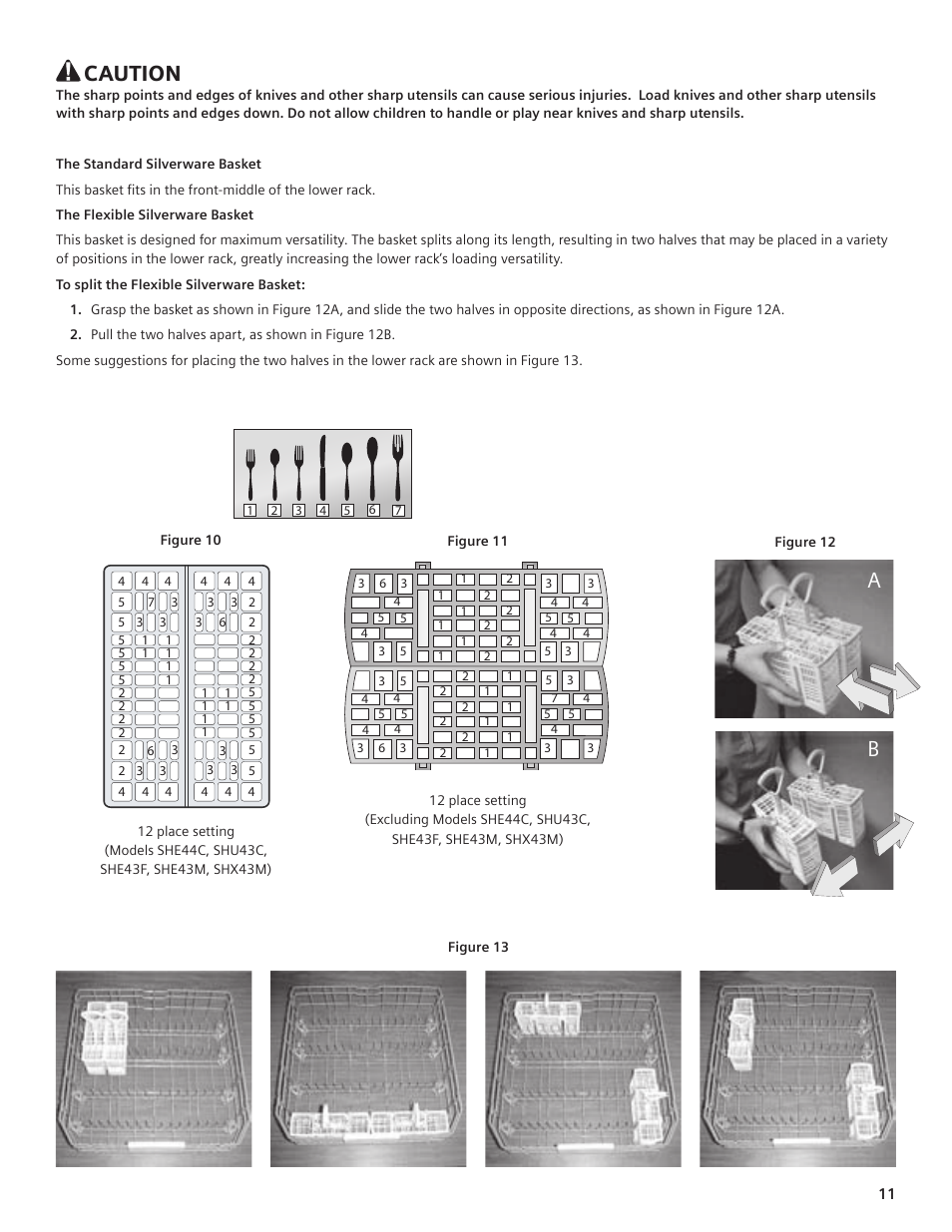 Caution | Bosch SHE44C User Manual | Page 11 / 22