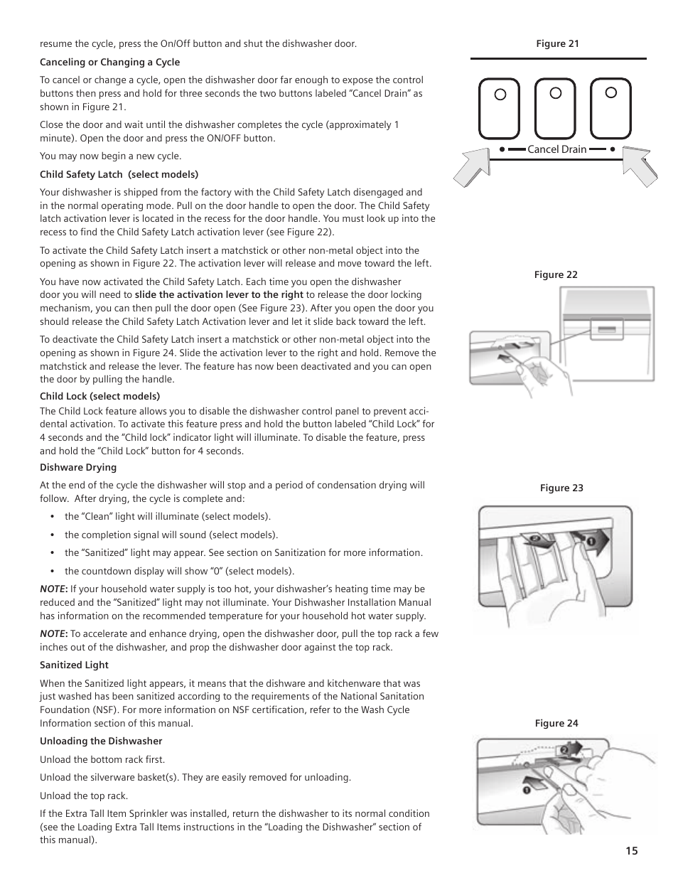 Bosch SHE44C User Manual | Page 15 / 22