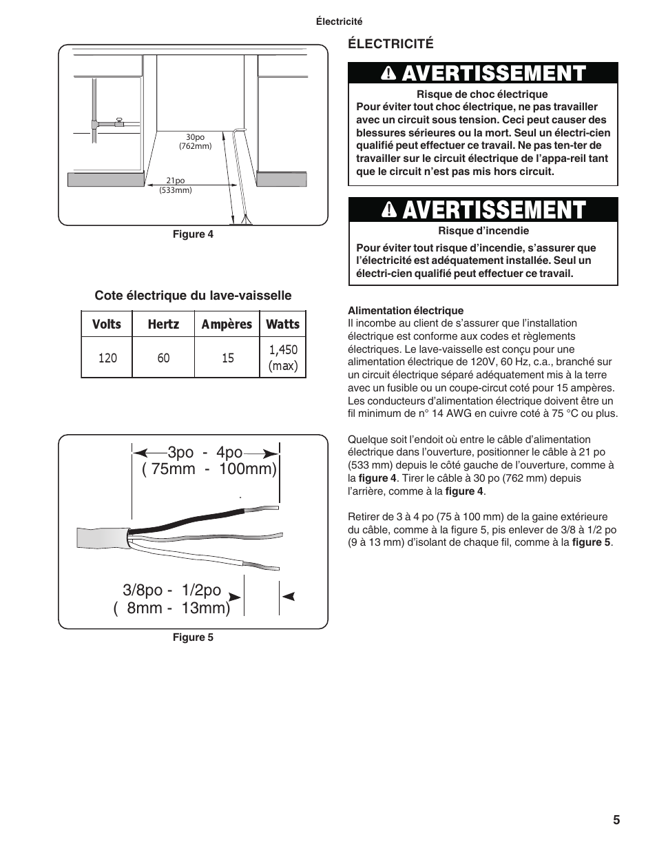 Avertissement | Bosch 9000063716 (8504) User Manual | Page 23 / 54