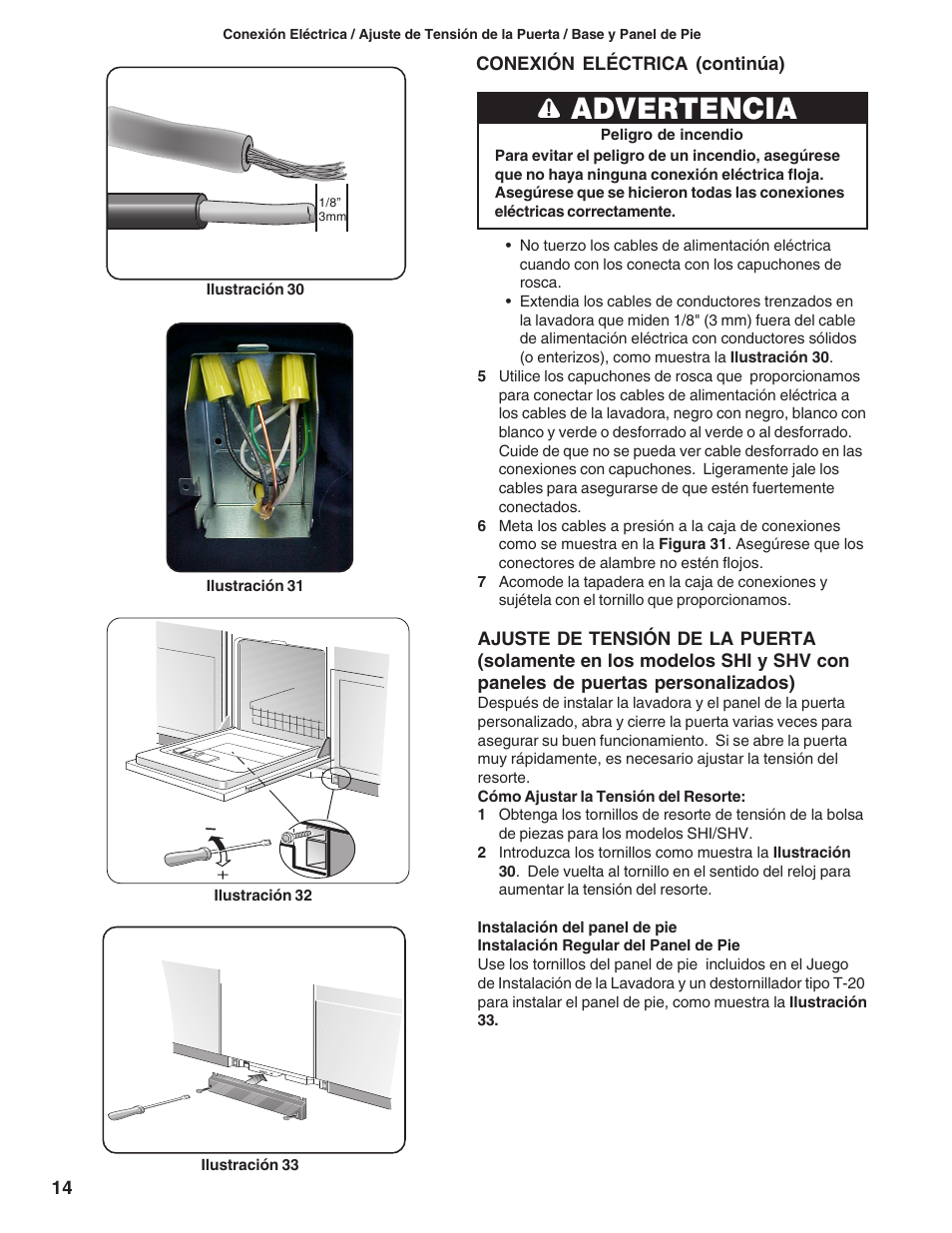 Advertencia | Bosch 9000063716 (8504) User Manual | Page 48 / 54