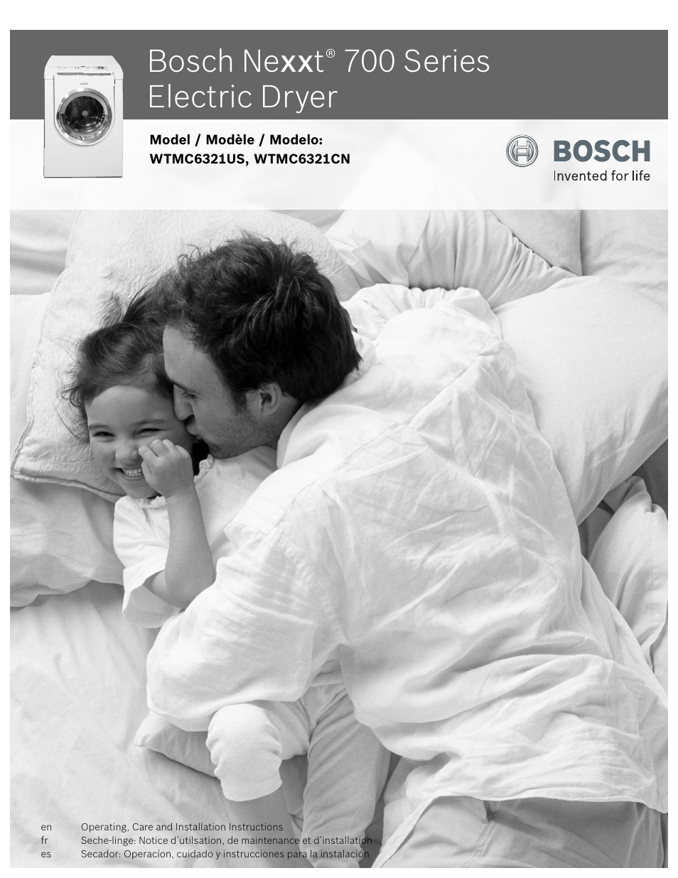 Bosch WTMC6321US User Manual | 72 pages