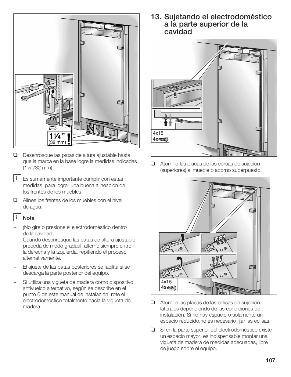 Bosch 24iw50nsp User Manual | Page 107 / 124