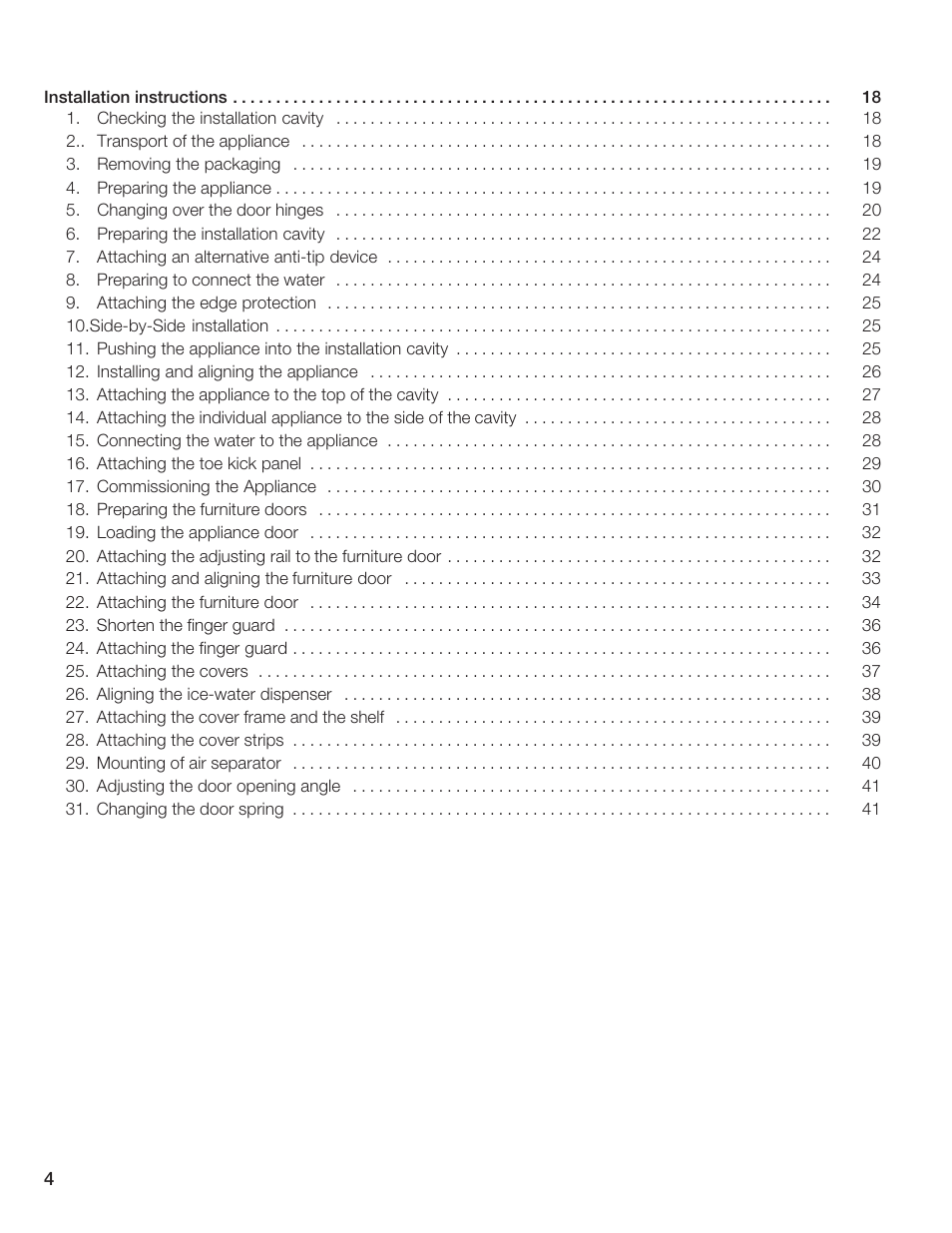 Bosch 24iw50nsp User Manual | Page 4 / 124