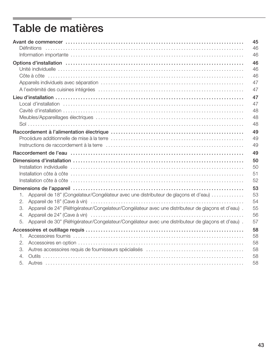 Bosch 24iw50nsp User Manual | Page 43 / 124