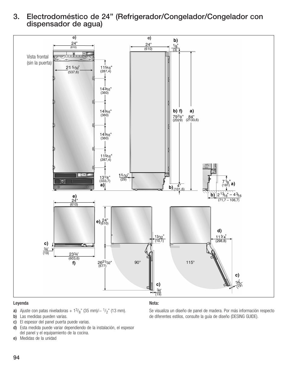 Bosch 24iw50nsp User Manual | Page 94 / 124