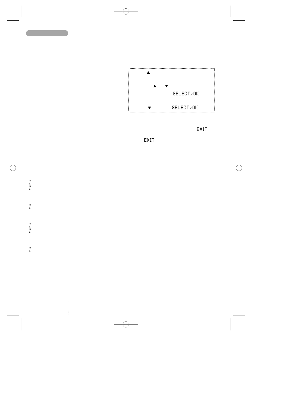 List menu system | Bosch GSM 908 User Manual | Page 17 / 45