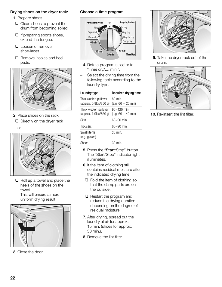 Bosch WTMC 3500UC User Manual | Page 22 / 84