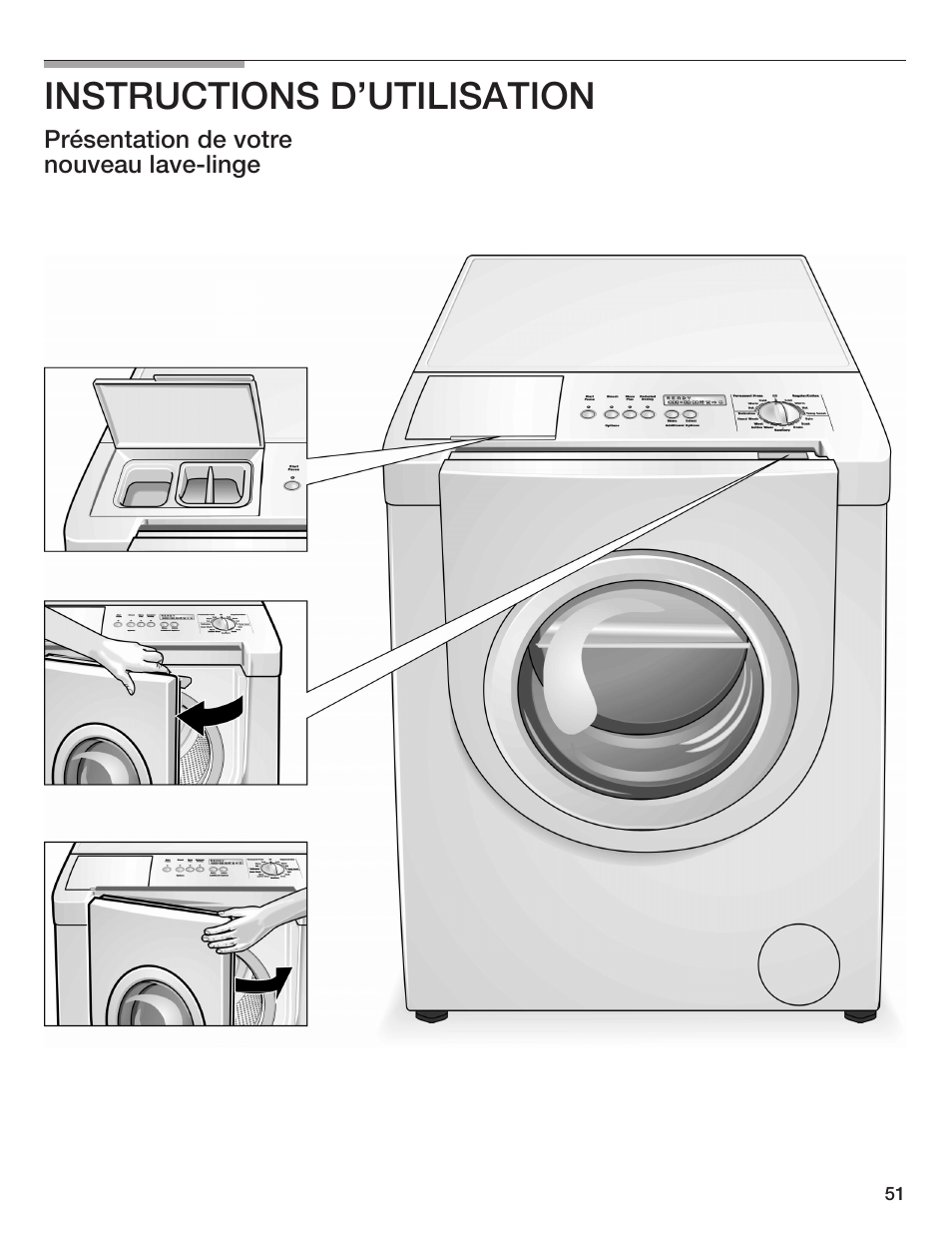 Instructions d'utilisation | Bosch Lavadora Next Premium User Manual | Page 51 / 124