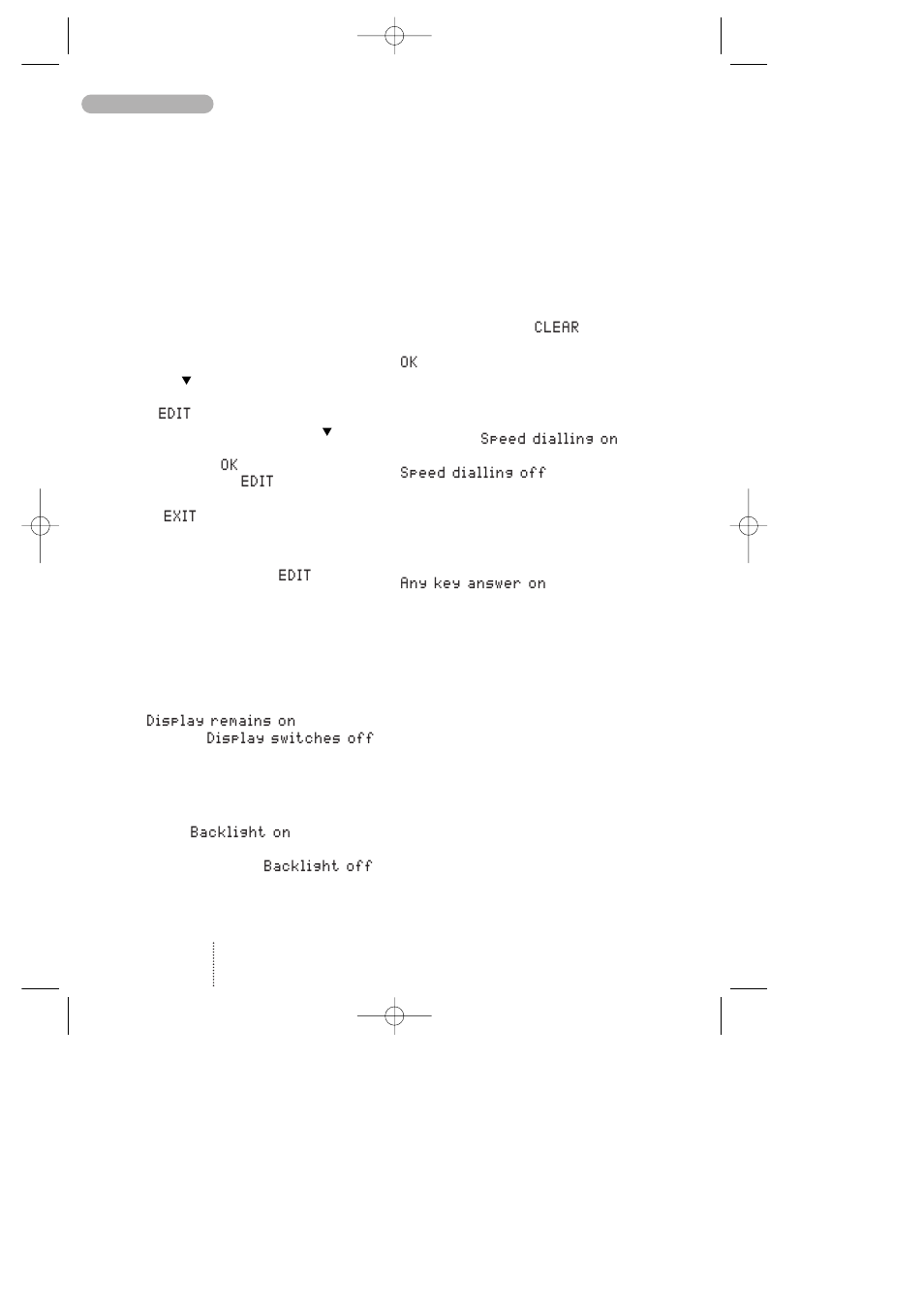 Phone setup | Bosch GSM-Com 608 User Manual | Page 30 / 41