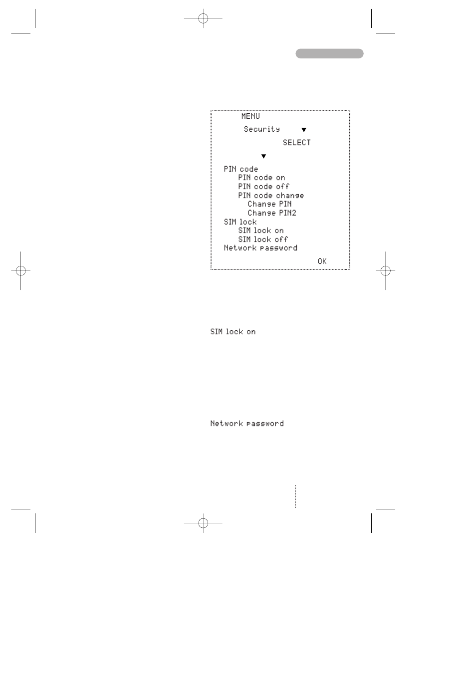 Security | Bosch GSM-Com 608 User Manual | Page 33 / 41