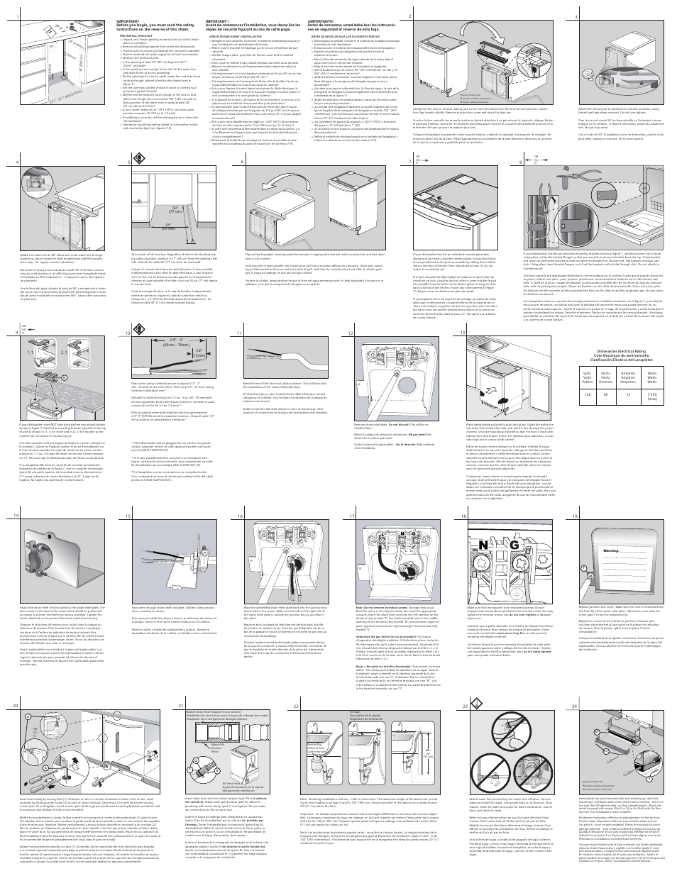 Bosch SHE33M02UC User Manual | 2 pages