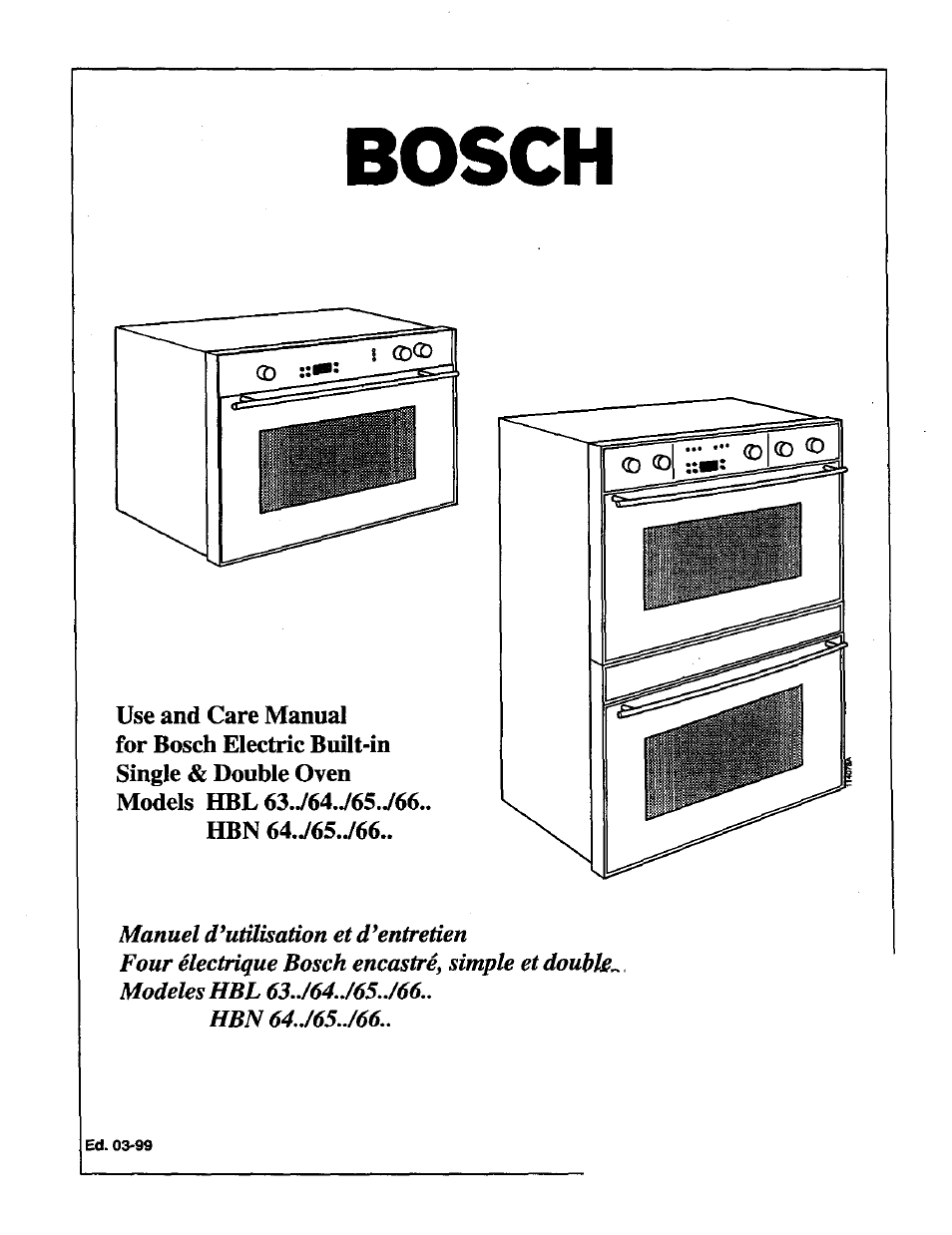 Bosch HBL 65.. User Manual | 23 pages