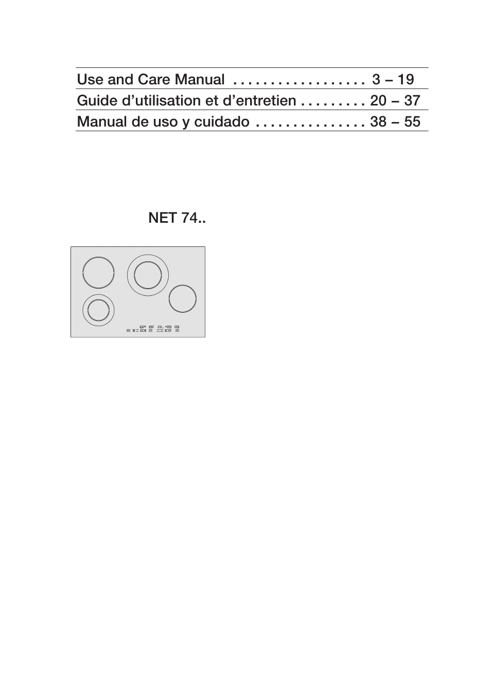 Bosch ET 74 User Manual | Page 3 / 56