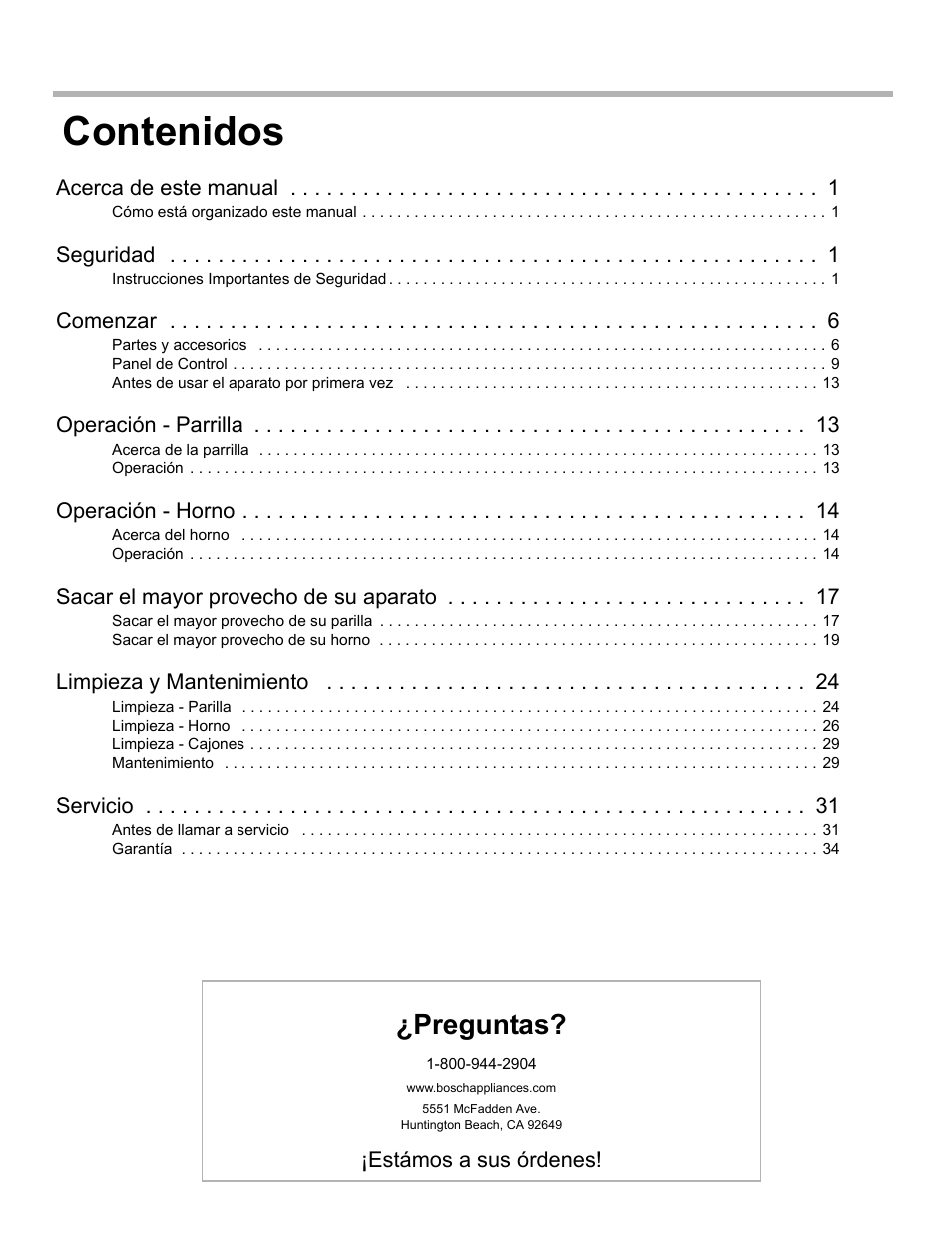 Bosch BOSCH GAS RANGE User Manual | Page 72 / 112