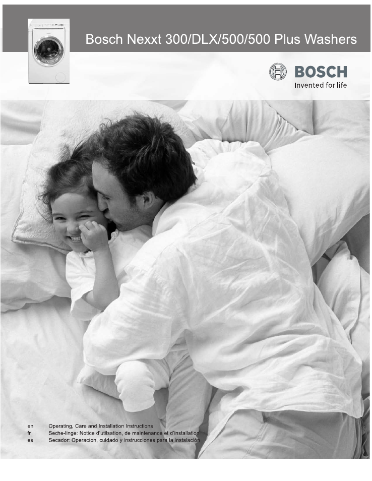 Bosch WFMC8400UC User Manual | 96 pages