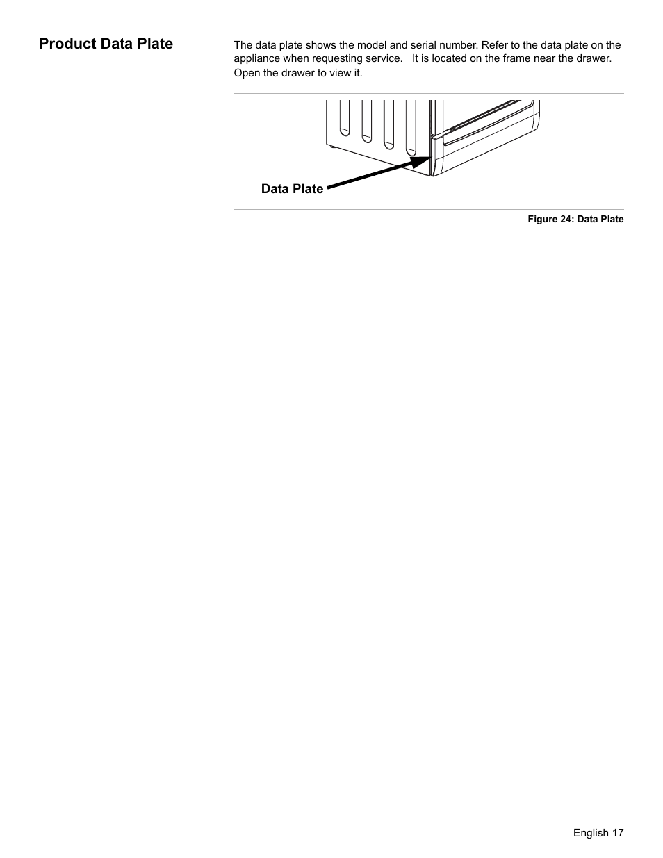 Product data plate | Bosch BOSCH OVEN User Manual | Page 19 / 56