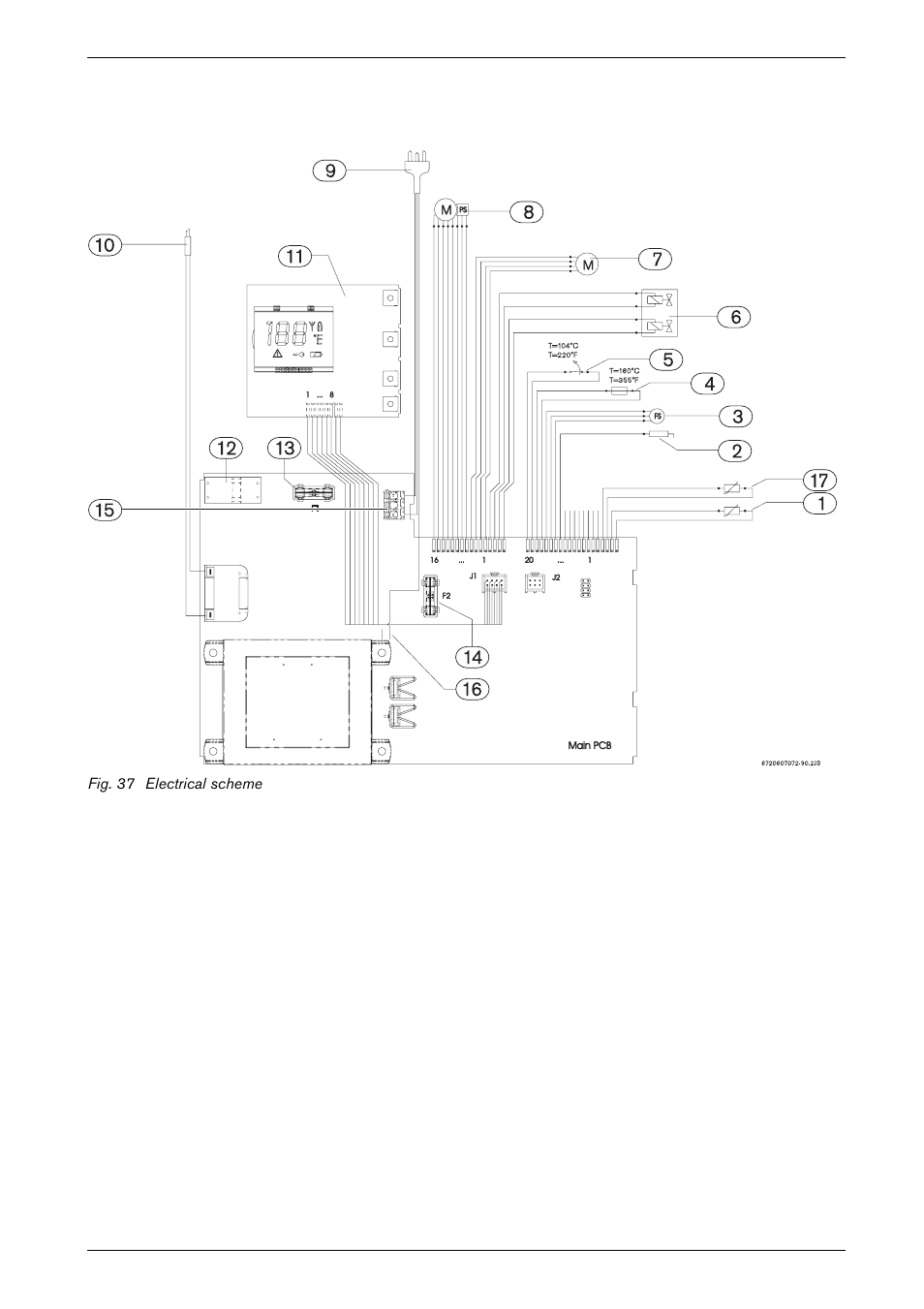 6electrical diagram | Bosch 2400E NG User Manual | Page 27 / 36