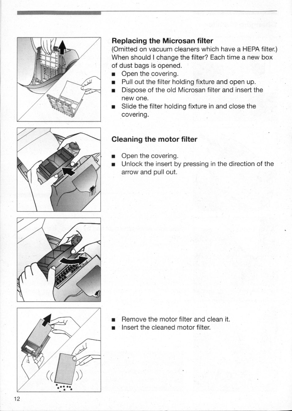 Bosch BSA2..UC User Manual | Page 12 / 16