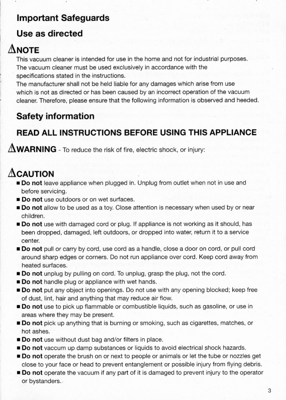 Bosch BSA2..UC User Manual | Page 3 / 16