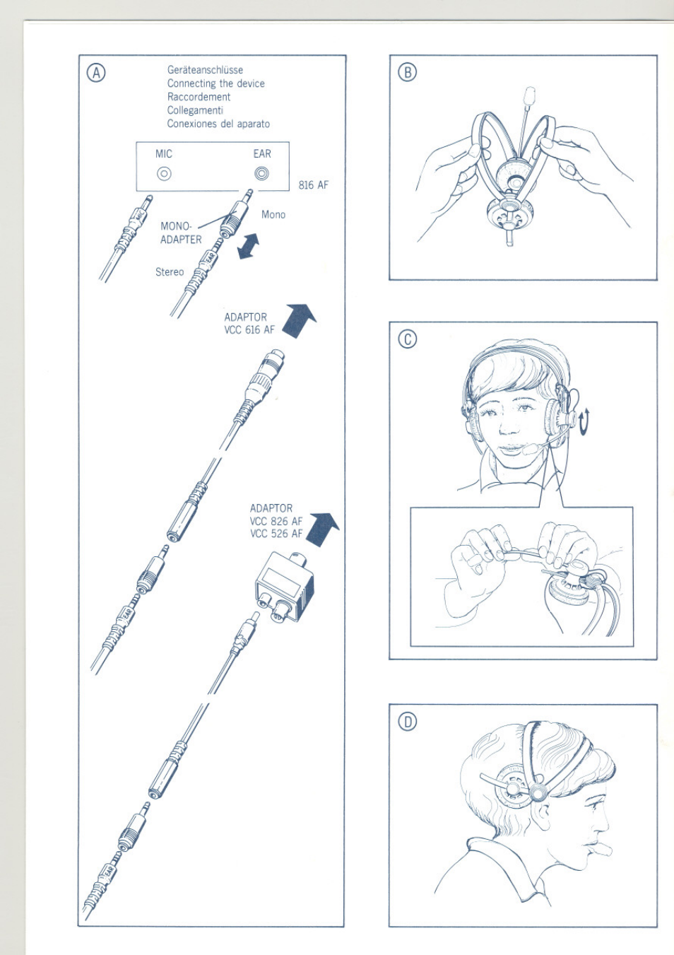 Bosch BAUERBOSCH Microphone/Headphone Combination VMH 300 User Manual | Page 2 / 8