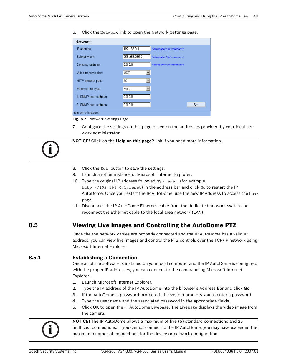 Bosch VG4-200 User Manual | Page 47 / 76