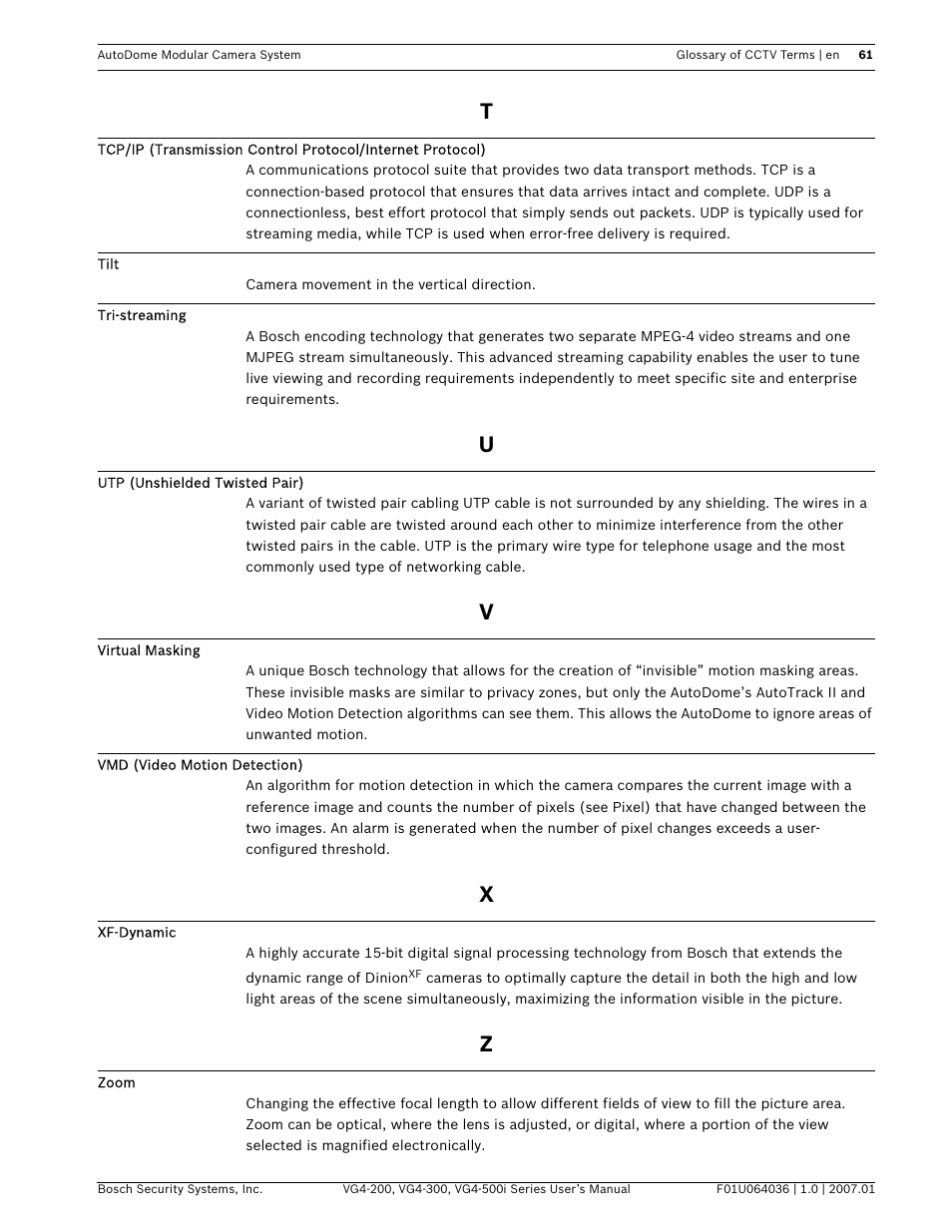 Bosch VG4-200 User Manual | Page 65 / 76