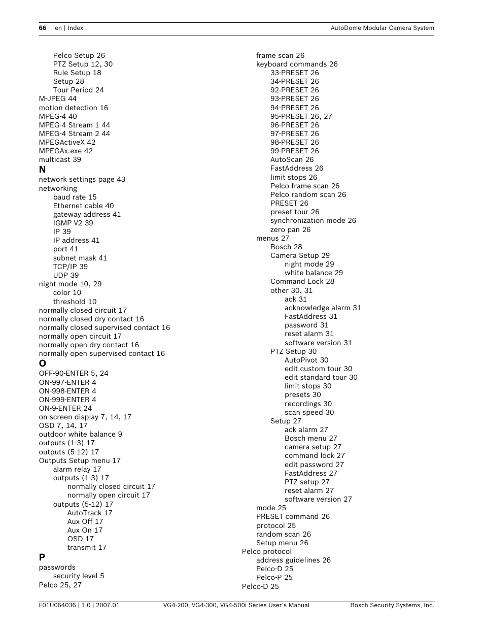 Bosch VG4-200 User Manual | Page 70 / 76