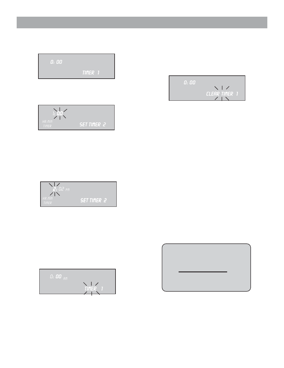 Using the timer/s | Bosch HES236U User Manual | Page 21 / 33