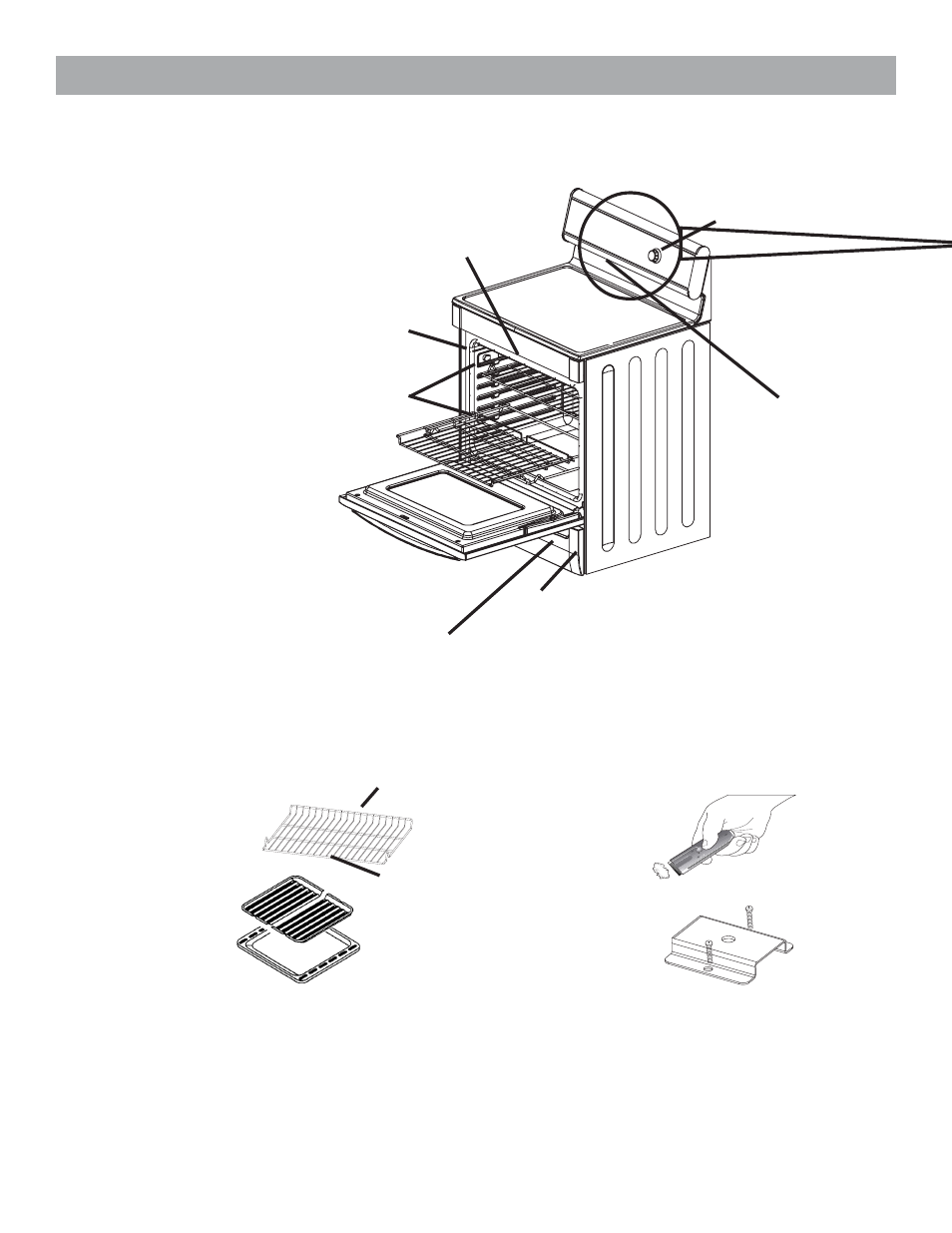 Getting familiar with your range | Bosch HES236U User Manual | Page 8 / 33