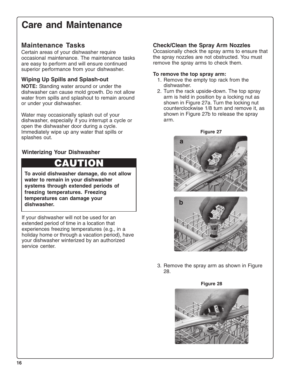 Care and maintenance | Bosch SHE99CO5 User Manual | Page 18 / 74