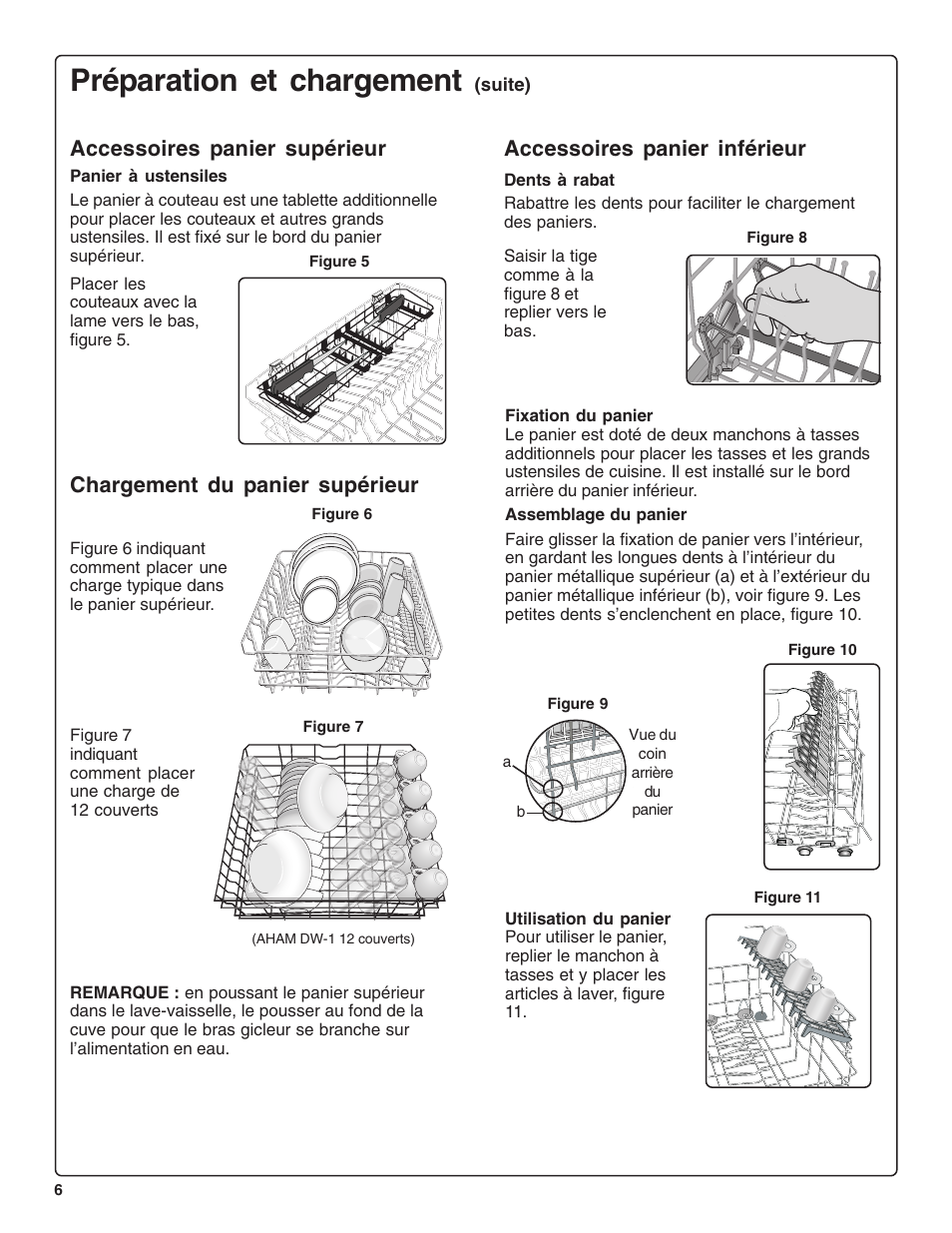 Préparation et chargement, Chargement du panier supérieur, Accessoires panier supérieur | Accessoires panier inférieur | Bosch SHE99CO5 User Manual | Page 30 / 74