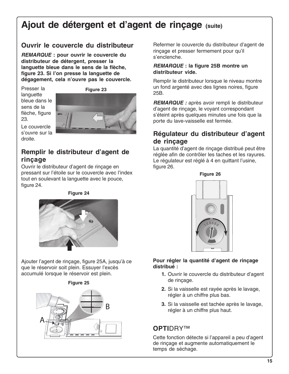 Ajout de détergent et d’agent de rinçage | Bosch SHE99CO5 User Manual | Page 39 / 74