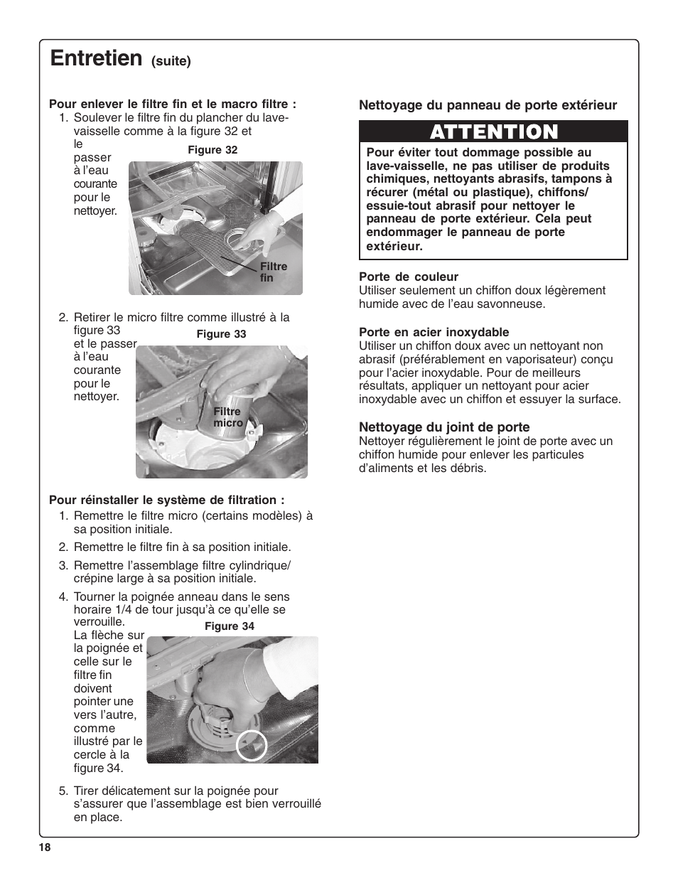 Entretien | Bosch SHE99CO5 User Manual | Page 42 / 74