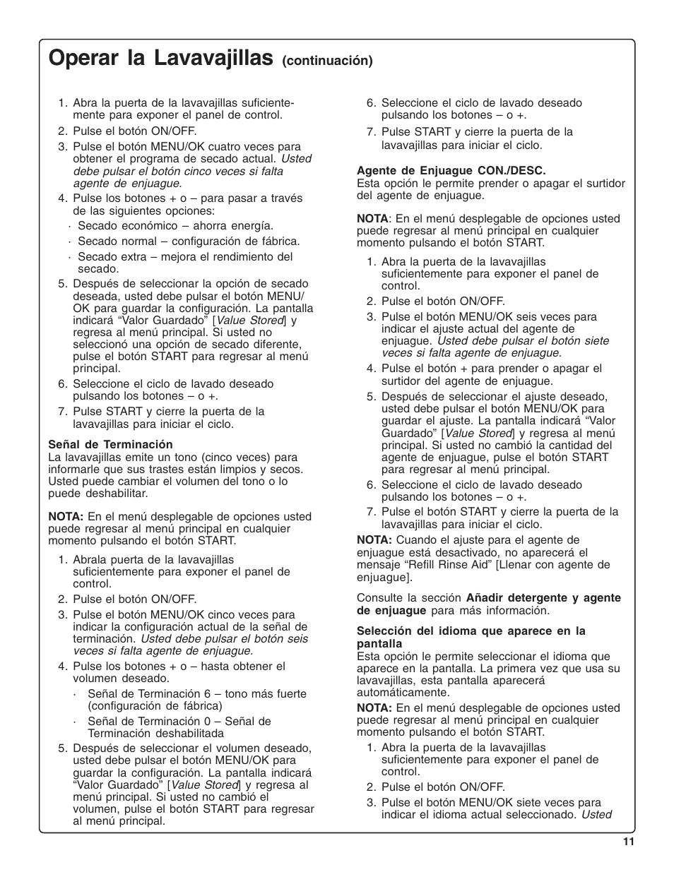 Operar la lavavajillas | Bosch SHE99CO5 User Manual | Page 57 / 74